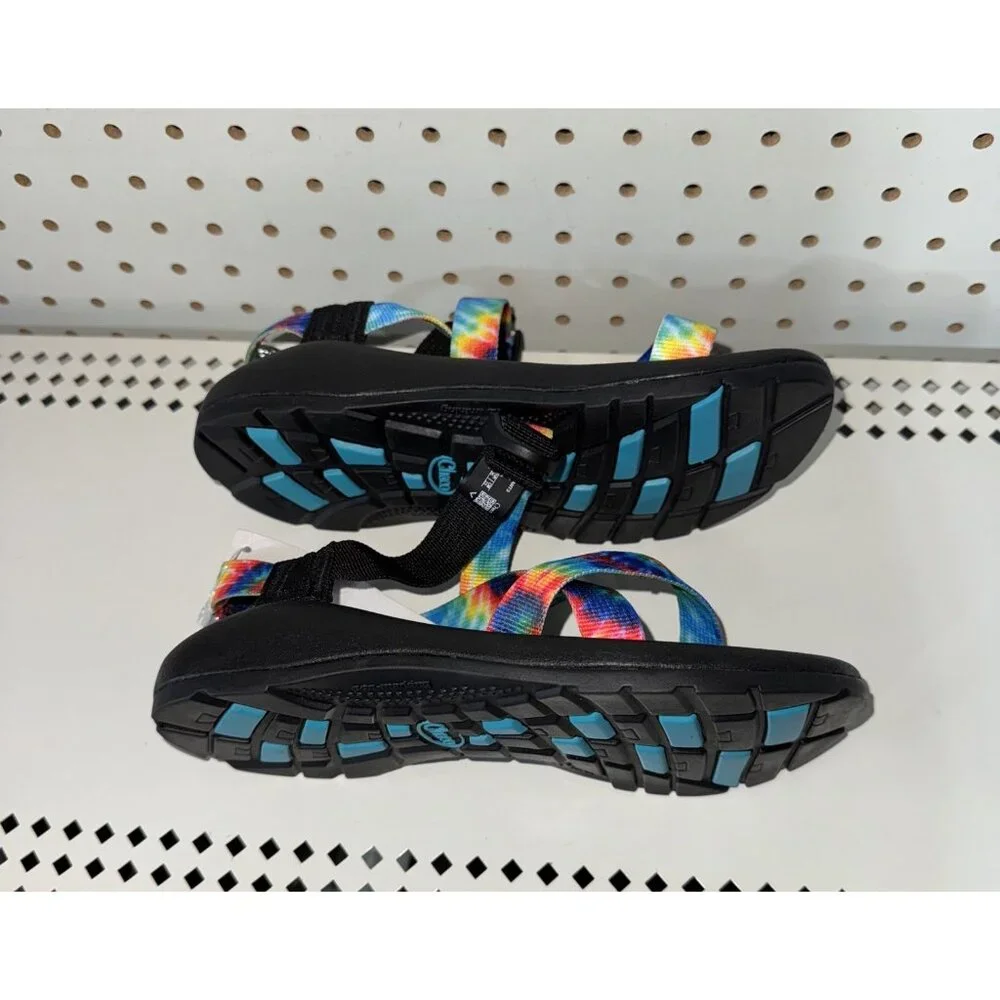 Chaco Z/1 Ecotread Boys Youth Athletic Outdoor Sandals Size 4 Tie Dye